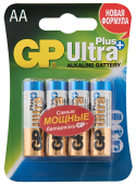 Батарейка  GP Ultra Plus Alkaline 15A(AA/LR06) FSB4
