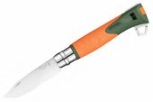 Нож складной Opinel №12 VRI  EXPLORE Kaki/Orange